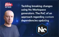 Tackling breaking changes using Nx Workspace generators, photo 1 - valor-software.com Tackling breaking changes using Nx Workspace generators, photo 1 - Valor Software