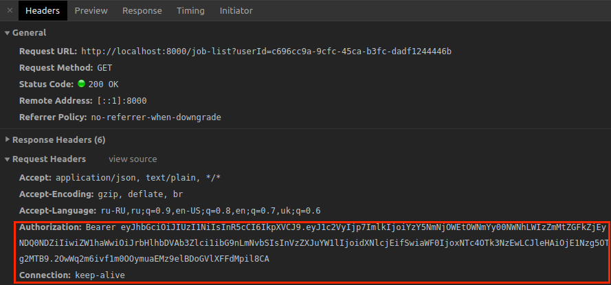 'JSON Web Token Authorization with Access and Refresh Tokens in Angular Application with Node.js Server, photo 3 img4